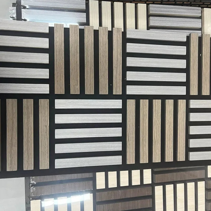 Desketic Contour Felt-Backed Wood-Grain Slat Acoustic Panel — Desketic Acoustic Architecture & Workspace Quietude — view 3