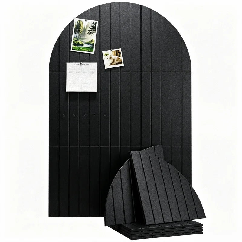 Desketic Archway Fluted Felt Arch Panel Set — Desketic Acoustic Architecture & Workspace Quietude — view 3