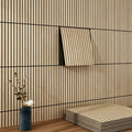 Desketic Linea Peel-and-Stick Slat Wall Panels — Desketic Acoustic Architecture & Workspace Quietude