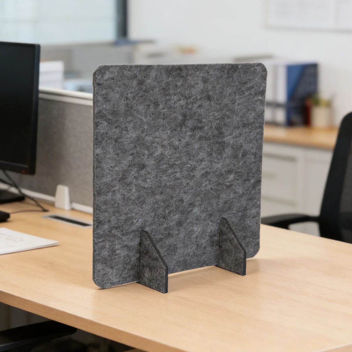 Desketic Sentry Twin Felt Privacy Panels — Desketic Acoustic Architecture & Workspace Quietude — view 5