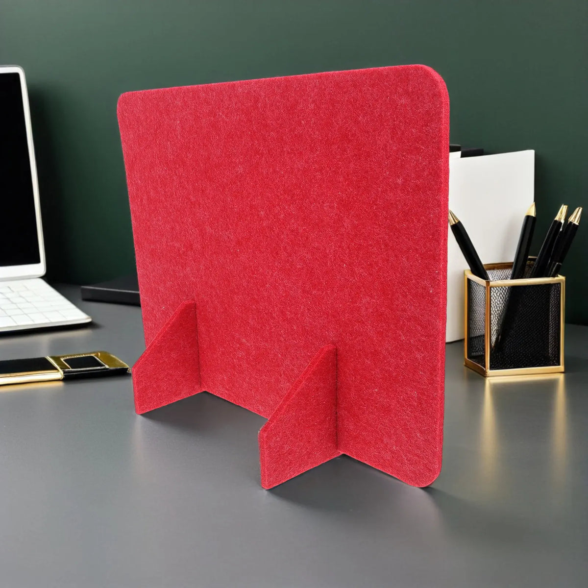 Desketic Duet Twin Felt Focus Panels — Desketic Acoustic Architecture & Workspace Quietude — view 2