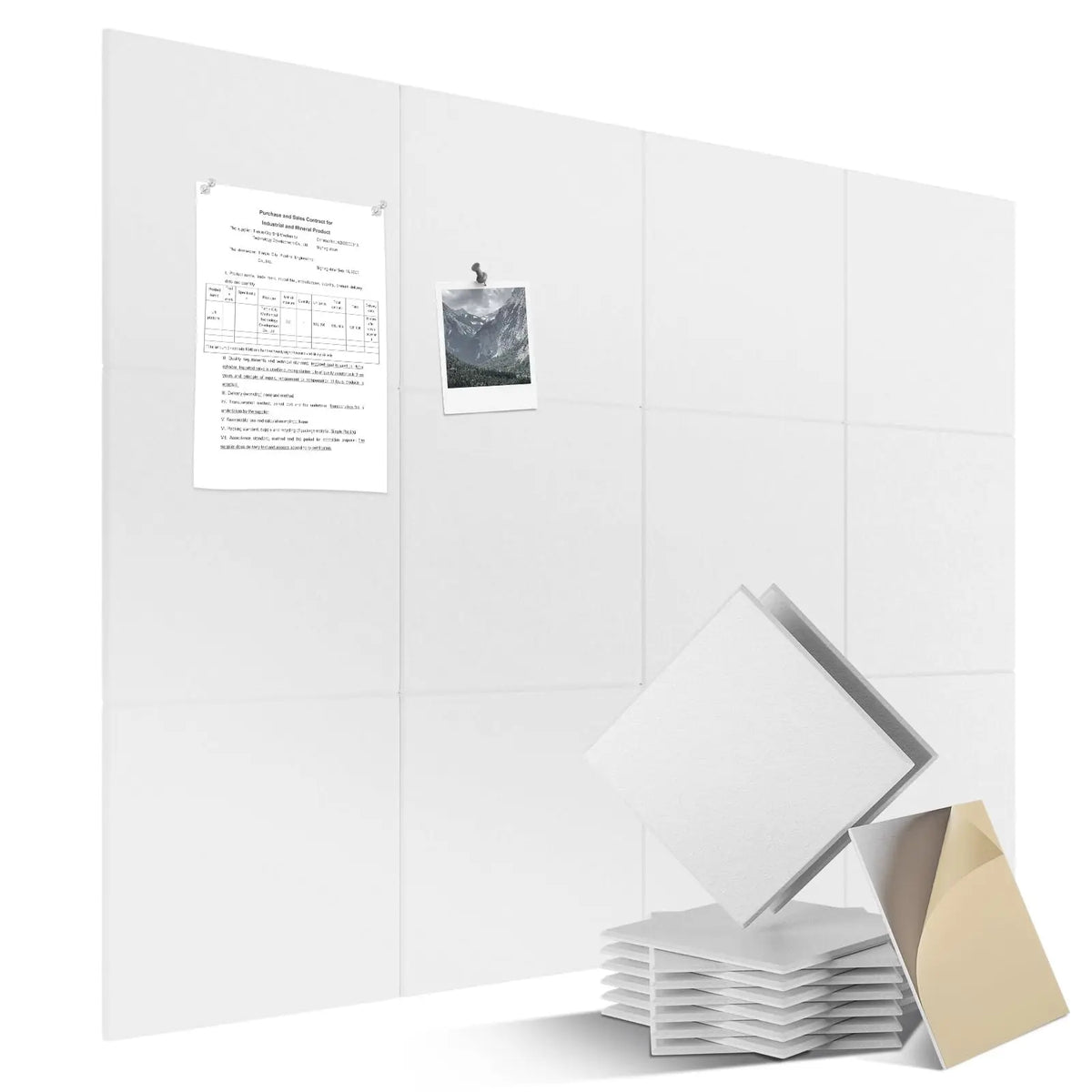 Desketic Gallery Twelve-Panel Felt Wall Kit (120 × 90 cm) — Desketic Acoustic Architecture & Workspace Quietude — view 4