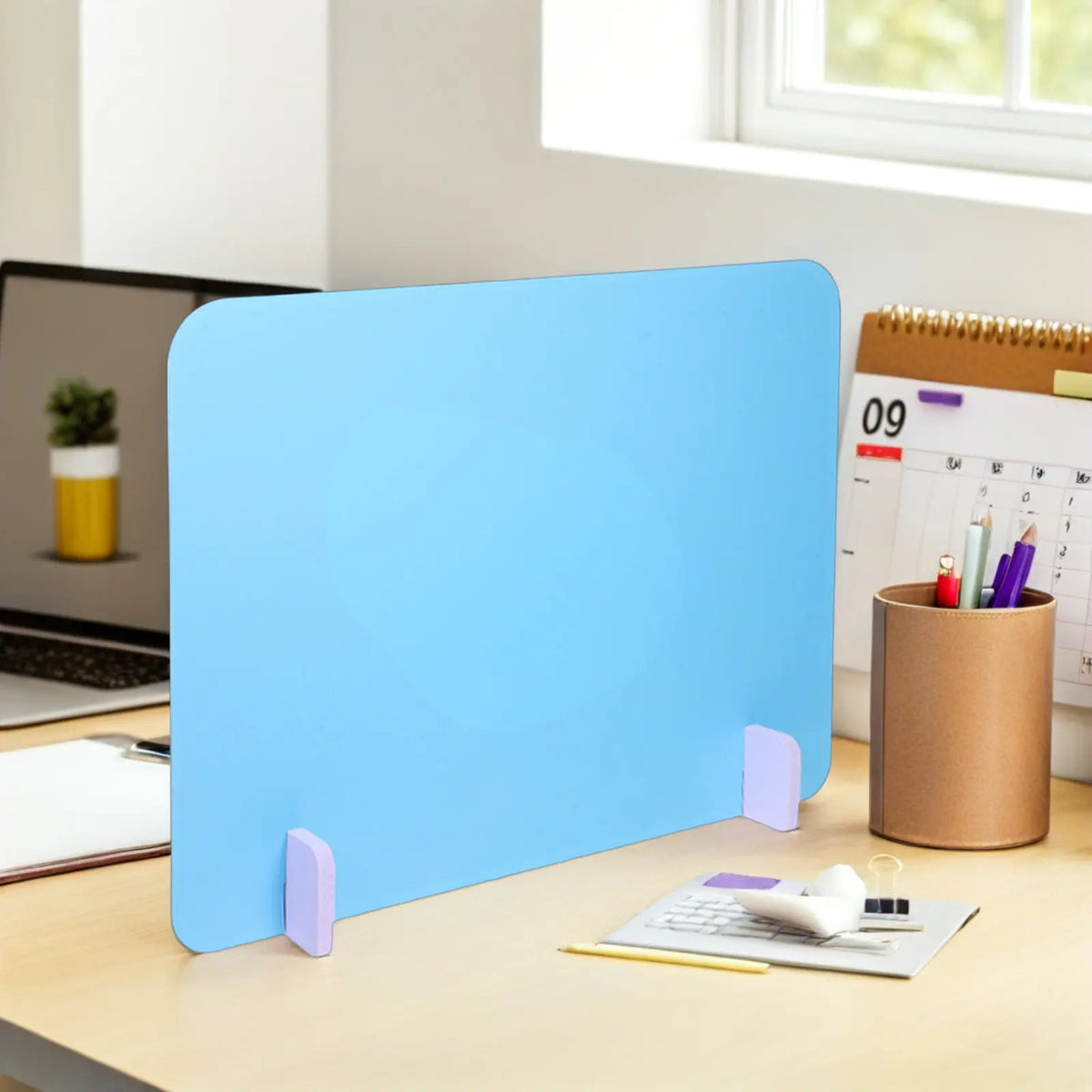 Desketic Azure Twin Freestanding Focus Screens — Desketic Acoustic Architecture & Workspace Quietude — view 2
