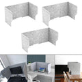 Desketic Carrel Three-Panel Felt Study Enclosure — Desketic Acoustic Architecture & Workspace Quietude