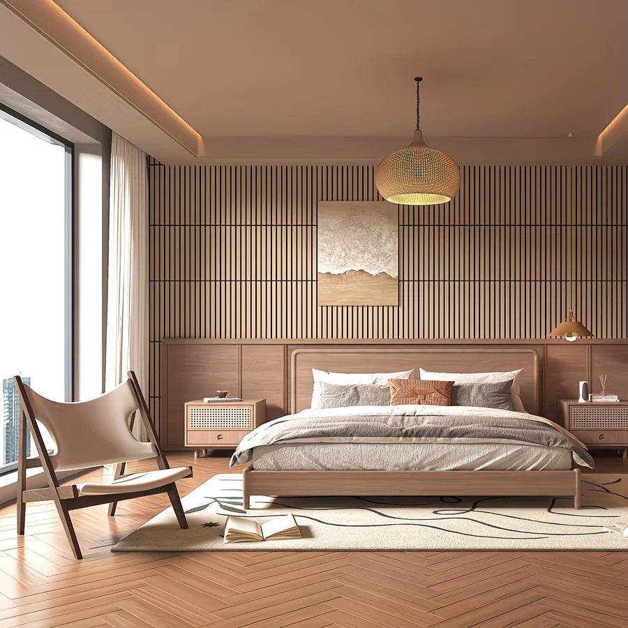 Desketic Linea Peel-and-Stick Slat Wall Panels — Desketic Acoustic Architecture & Workspace Quietude — view 2