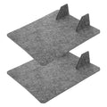 Desketic Sentry Twin Felt Privacy Panels — Desketic Acoustic Architecture & Workspace Quietude