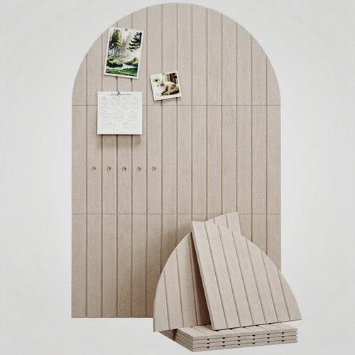 Desketic Archway Fluted Felt Arch Panel Set — Desketic Acoustic Architecture & Workspace Quietude — view 2