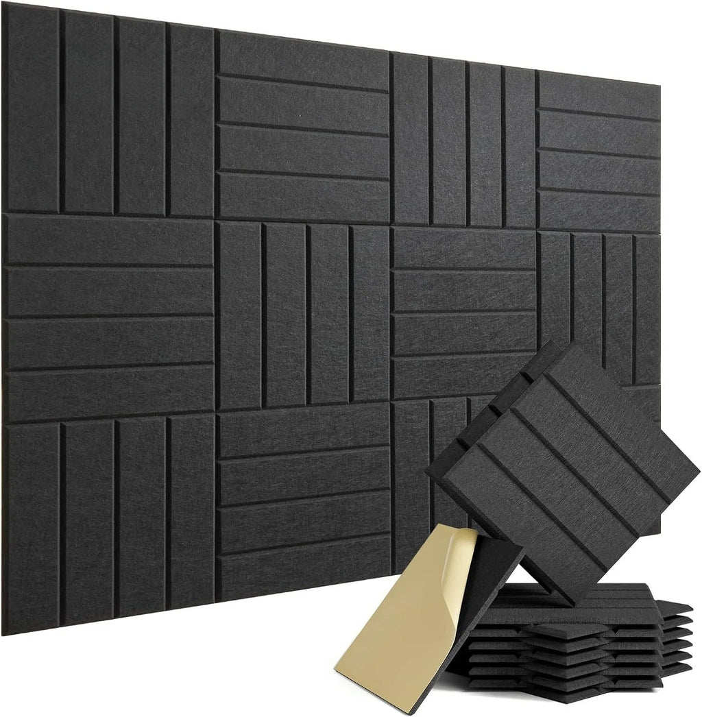 Desketic Parquet Grooved Felt Acoustic Wall Tiles — Desketic Acoustic Architecture & Workspace Quietude — view 2