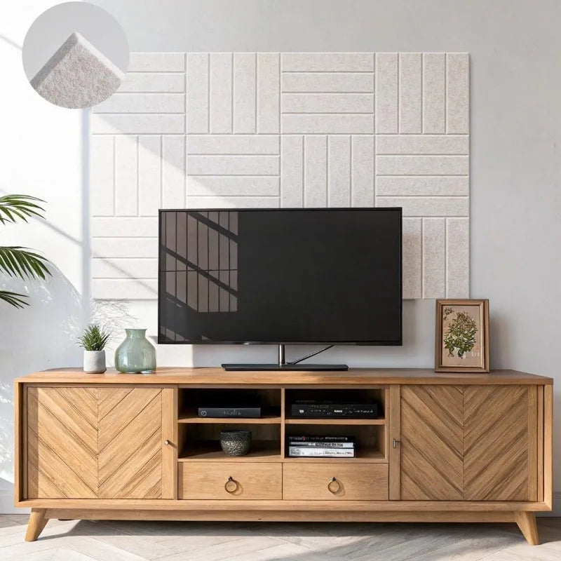 Desketic Parquet Grooved Felt Acoustic Wall Tiles — Desketic Acoustic Architecture & Workspace Quietude