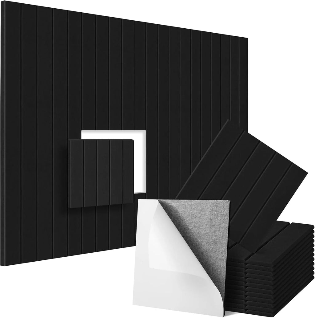 Desketic Pinstripe Square Felt Acoustic Tiles — Desketic Acoustic Architecture & Workspace Quietude — view 2