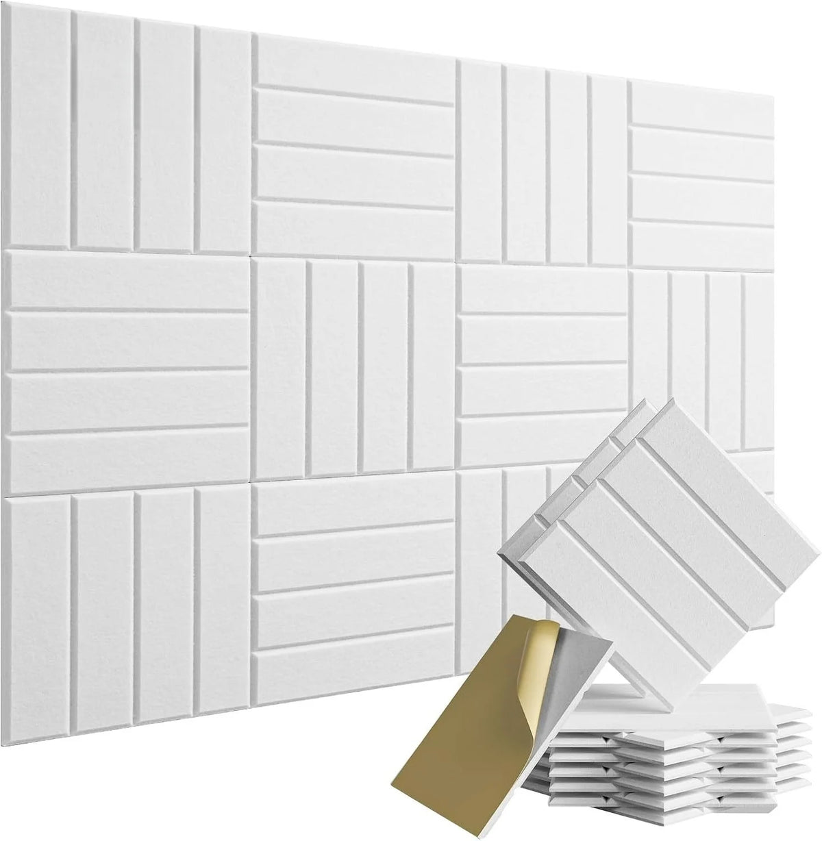 Desketic Parquet Grooved Felt Acoustic Wall Tiles — Desketic Acoustic Architecture & Workspace Quietude — view 4