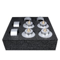 Desketic Apex Aluminium Speaker Isolation Cones (Set of 4) — Desketic Acoustic Architecture & Workspace Quietude